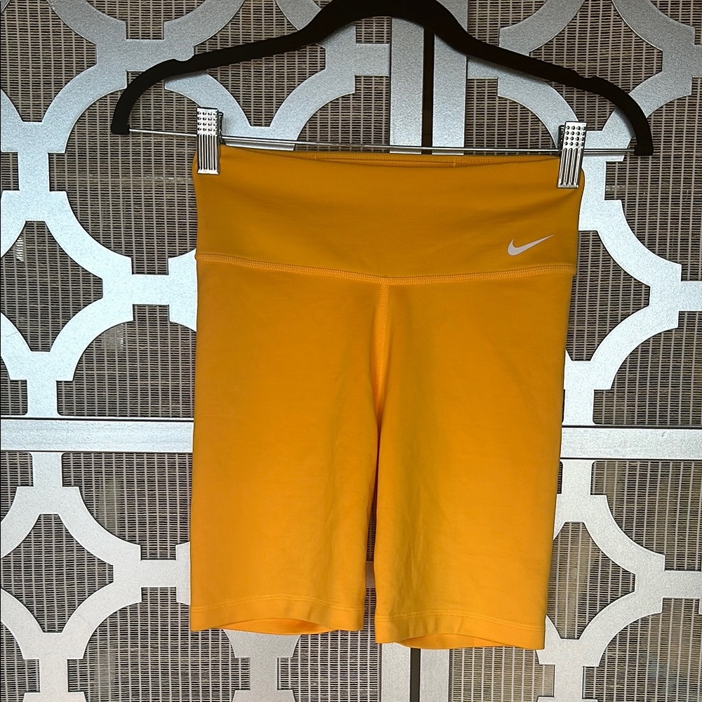 Nike Kids Orange Athletic Shorts